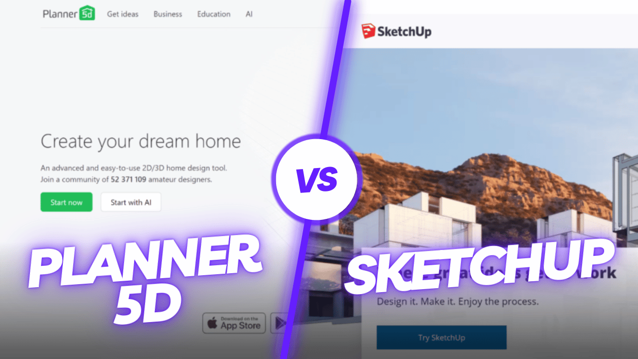 Planner 5D Vs SketchUp In Depth Comparison 